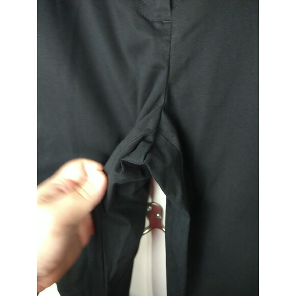 Jones New York Woman 6P Black Trouser Slacks Pant Flat Front Straight - Picture 4 of 10